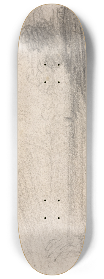 John Constable - Dedham Vale from Langham 8.25 inch art skate deck