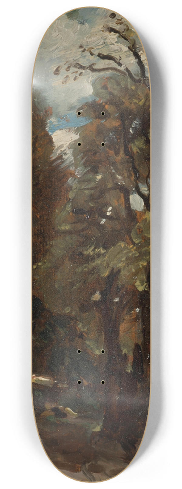 John Constable - Fen Lane, East Bergholt 8.25 inch art skate deck