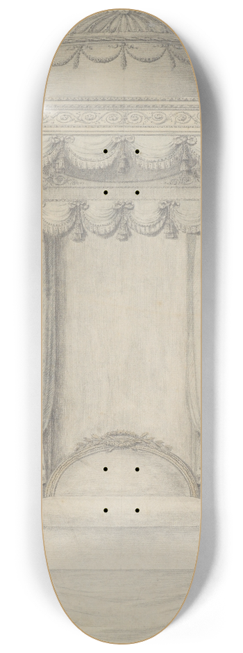 Richard de Lalonde - Design for a Bed 8.25 inch art skate deck