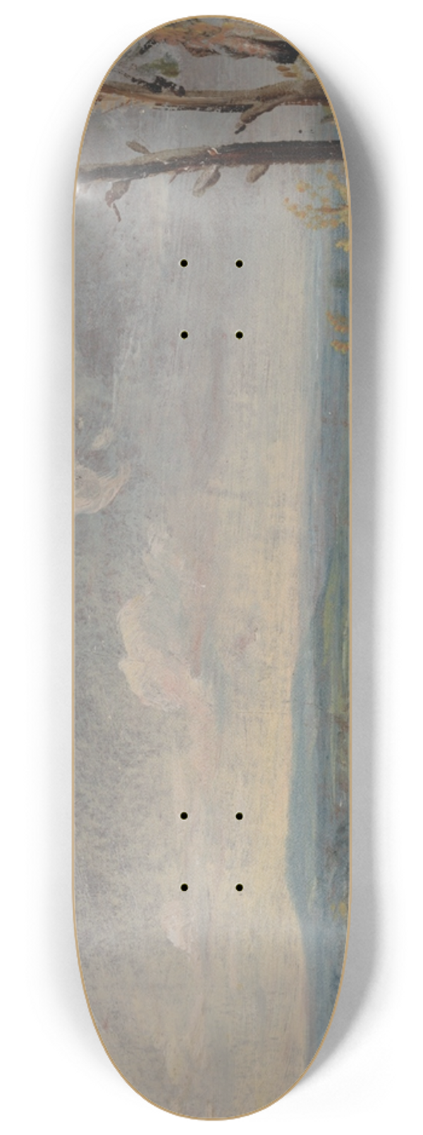 John Constable - Hampstead Heath Looking Towards Harrow 8.25 inch art skate deck