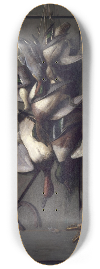 Richard LaBarre Goodwin - Hunting Still Life 8.25 inch art skate deck