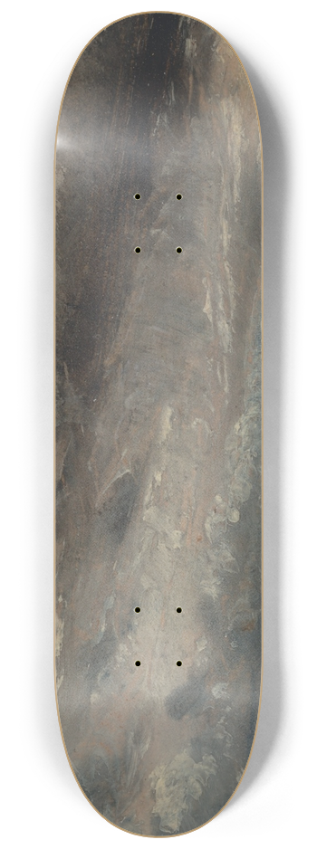 John Constable - Stormy Sea, Brighton 8.25 inch art skate deck