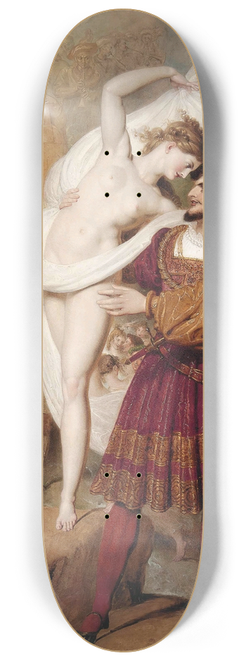 Richard Westall - Faust And Lilith 8.25 inch art skate deck