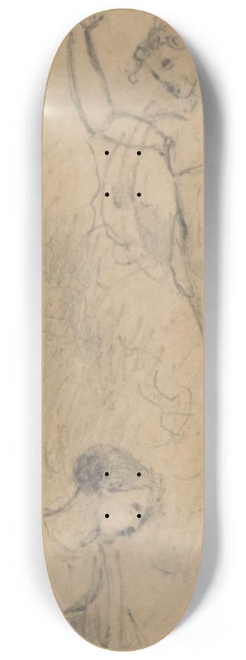 Richard Westall - The Annunciation 8.25 inch art skate deck