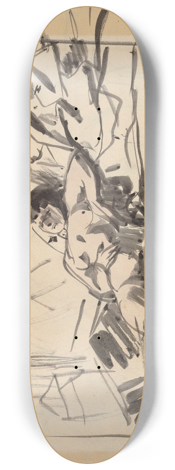 Rik Wouters - Lying Nude 8.25 inch art skate deck