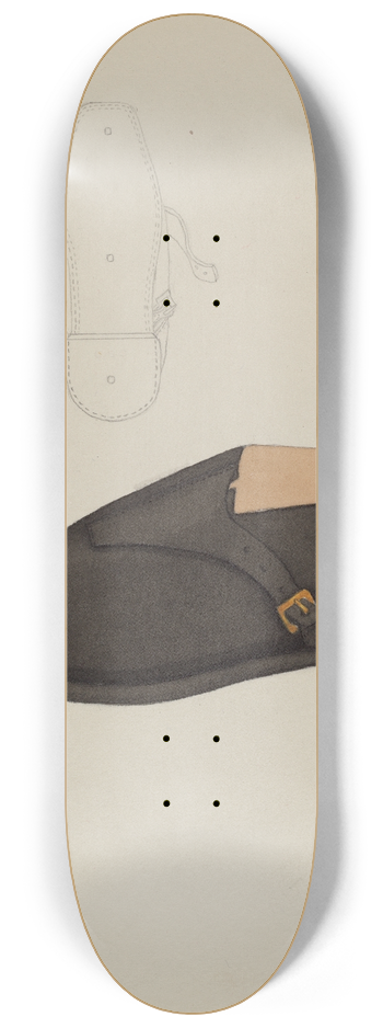 Roberta Spicer - Mans Shoes 8.25 inch art skate deck