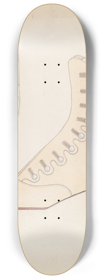 Roberta Spicer - Womans Shoe 8.25 inch art skate deck