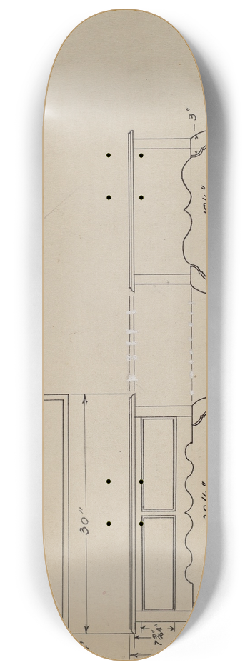 Robert Brigadier - Table 8.25 inch art skate deck