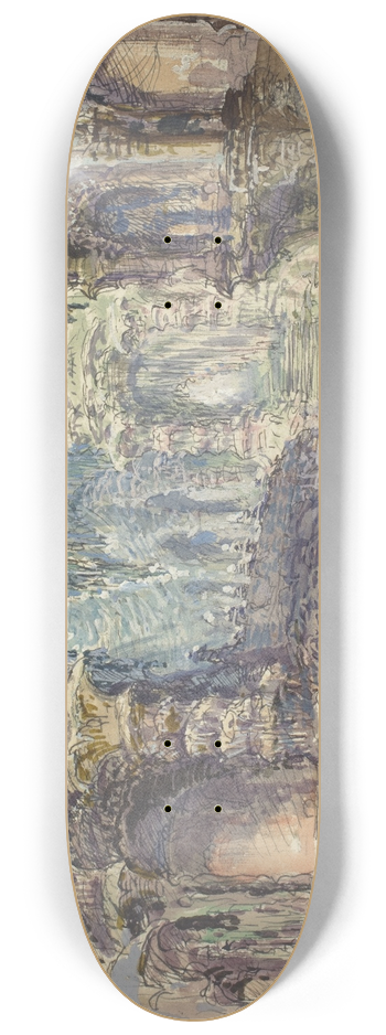 Robert Caney - Fantastic Pavilions in a Grotto 8.25 inch art skate deck