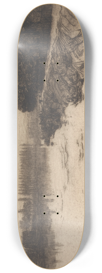 Robert Charles Goff - Cascine, Florence 8.25 inch art skate deck