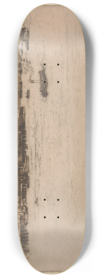 Robert Charles Goff - Portsmouth Dockyard 8.25 inch art skate deck