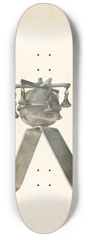 Robert Clark - Sleigh Bells 8.25 inch art skate deck