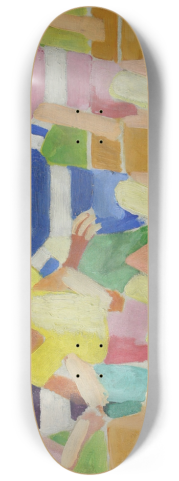 Robert Delaunay - Runners 8.25 inch art skate deck