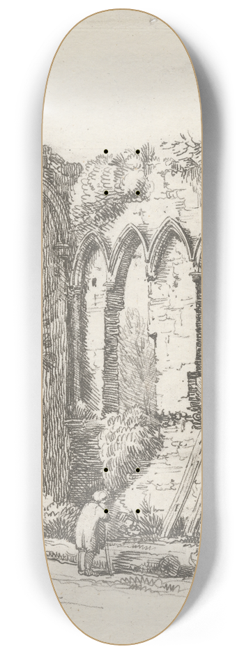 Robert Dixon - Beeston Priory, Beeston Regis 8.25 inch art skate deck