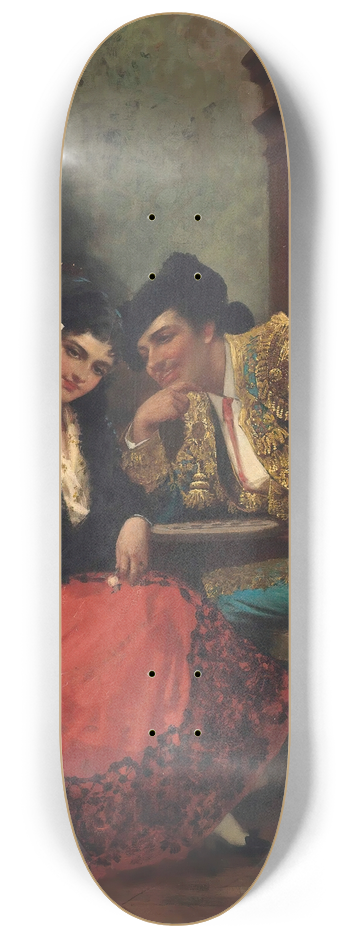 Robert Kemm - Courtship 8.25 inch art skate deck