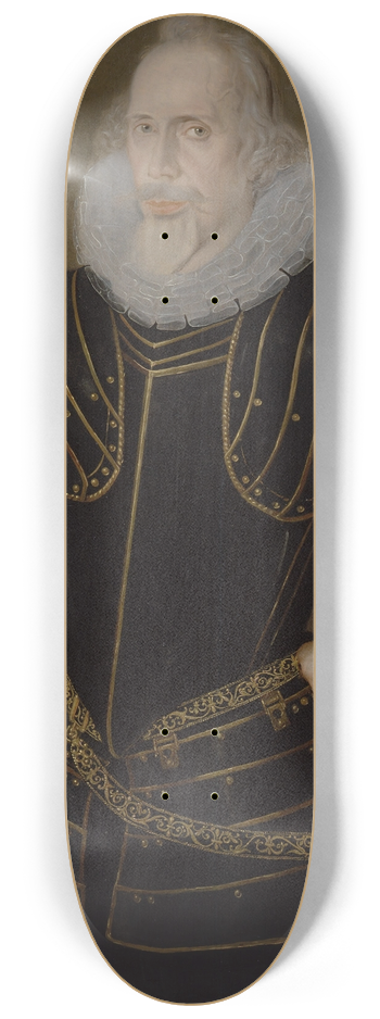 Robert Peake the Elder - Portrait of a Man 8.25 inch art skate deck