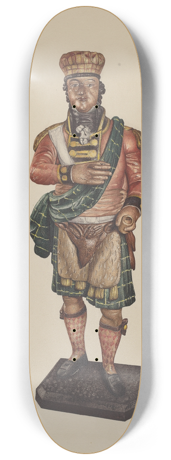 Robert Pohle - Cigar Store Figure 8.25 inch art skate deck