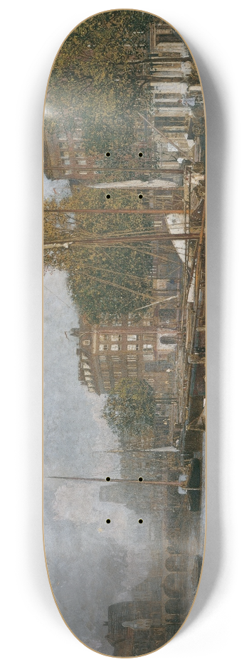 Robert Russ - Kanal in Rotterdam 8.25 inch art skate deck