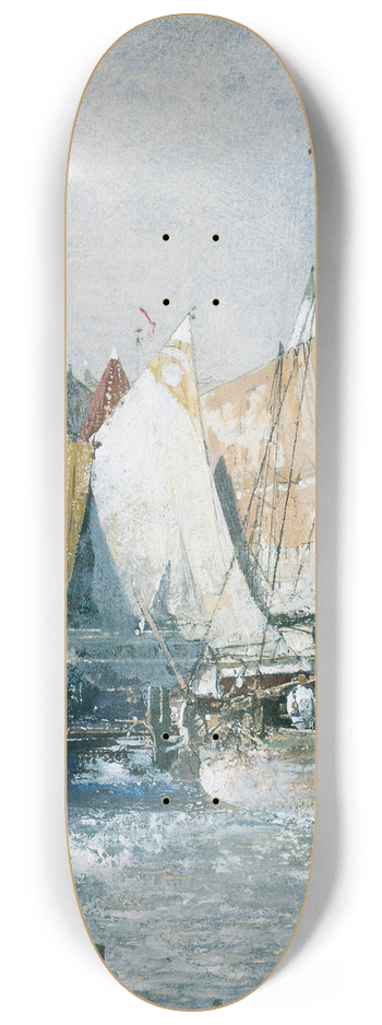 Robert Russ - Segelboote 8.25 inch art skate deck
