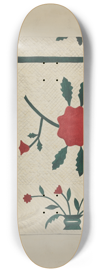 Robert Stewart - Quilt 8.25 inch art skate deck