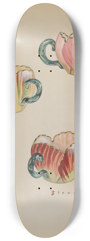 Robert Stewart - Tulip Cups 8.25 inch art skate deck