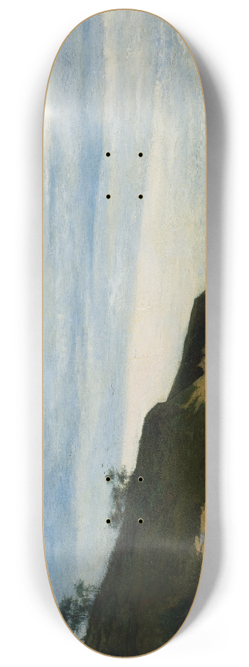Robert Thegerstrm - Plein Air-Painter at the Coast 8.25 inch art skate deck