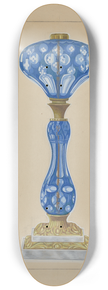 John Dana - Lamp 8.25 inch art skate deck