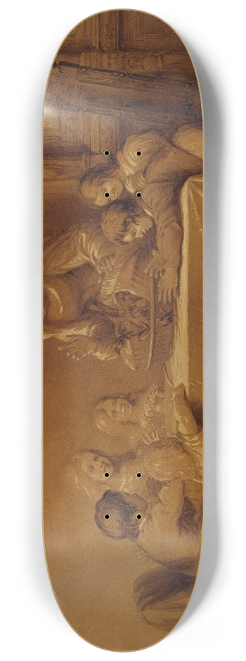 Robert Walter Weir - Family Group 8.25 inch art skate deck