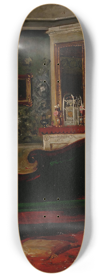 Robert Wilhelm Ekman - Green Sofa 8.25 inch art skate deck