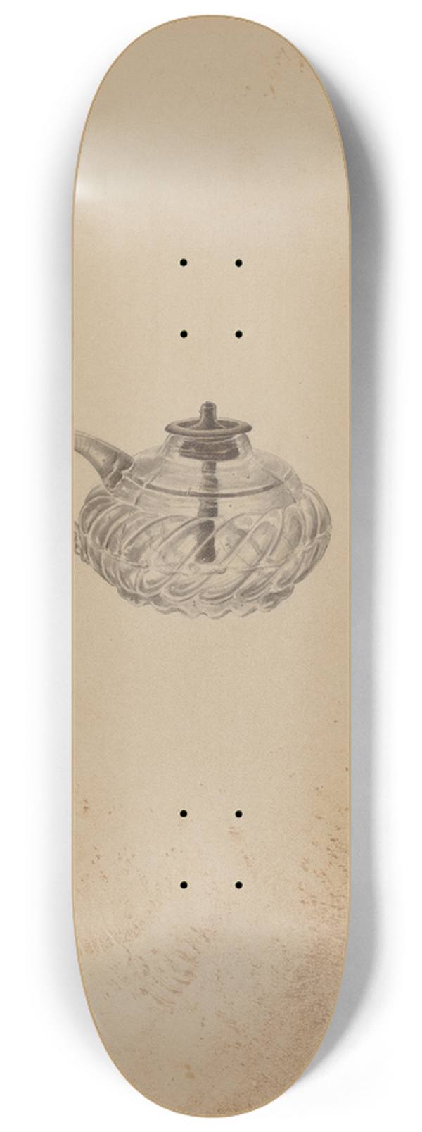 John Dana - Sparking Lamp 8.25 inch art skate deck