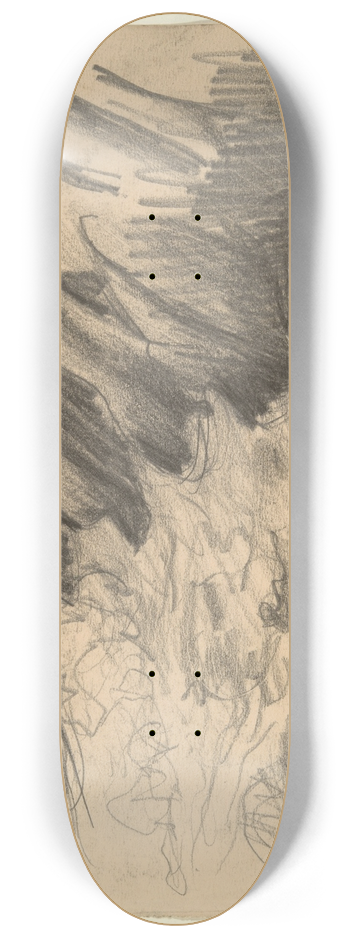 Roderic O'Conor - Landscape 8.25 inch art skate deck