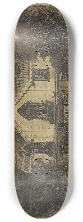 Rodolphe Bresdin - La maison enchante 8.25 inch art skate deck
