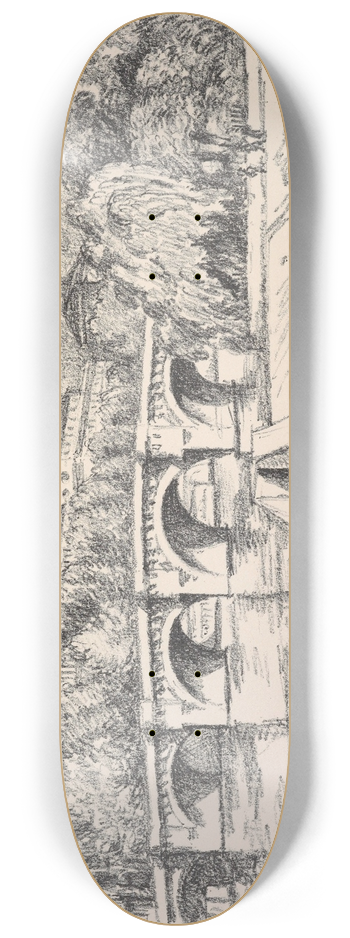 Roger Fry - The bridge 8.25 inch art skate deck