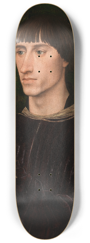 Rogier van der Weyden - Philippe de Croy 8.25 inch art skate deck