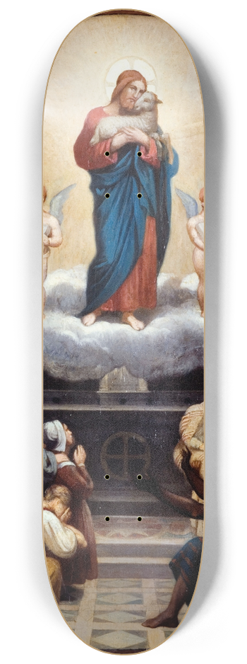 Romain Cazes - The Good Shepherd 8.25 inch art skate deck