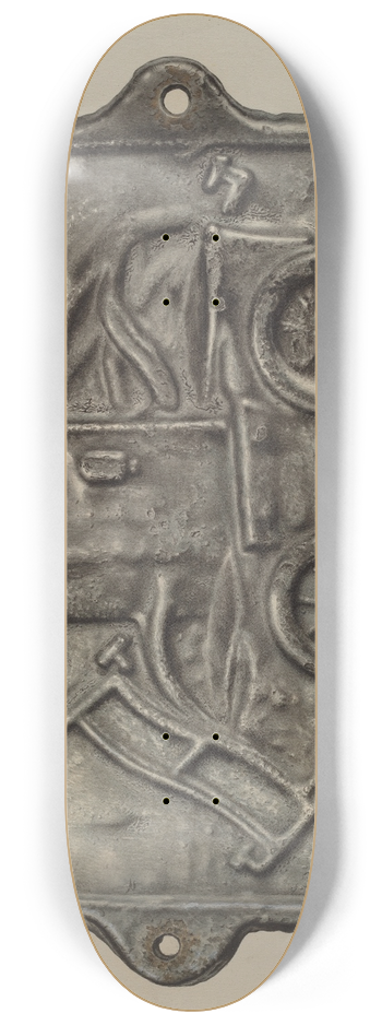 Rose Campbell-Gerke - Firemark 8.25 inch art skate deck