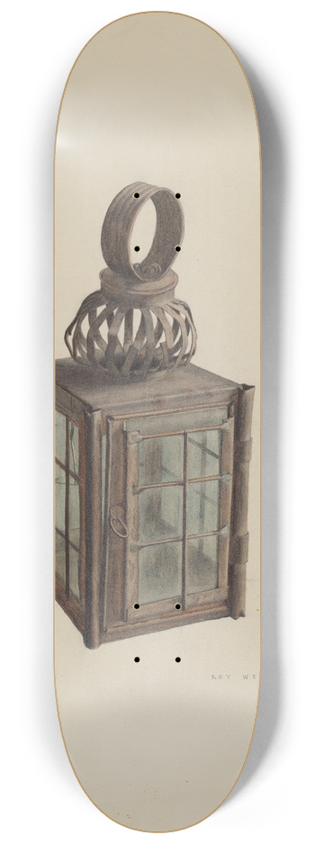 Roy Weber - Lantern 8.25 inch art skate deck