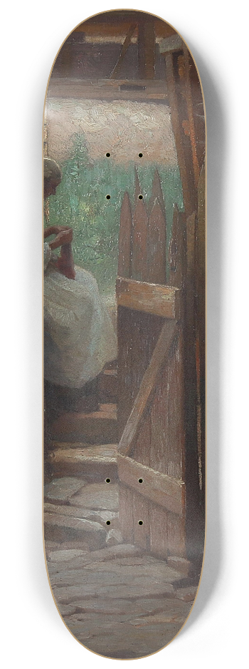 Rudolf Alfred Hger - Bei der Hausarbeit 8.25 inch art skate deck