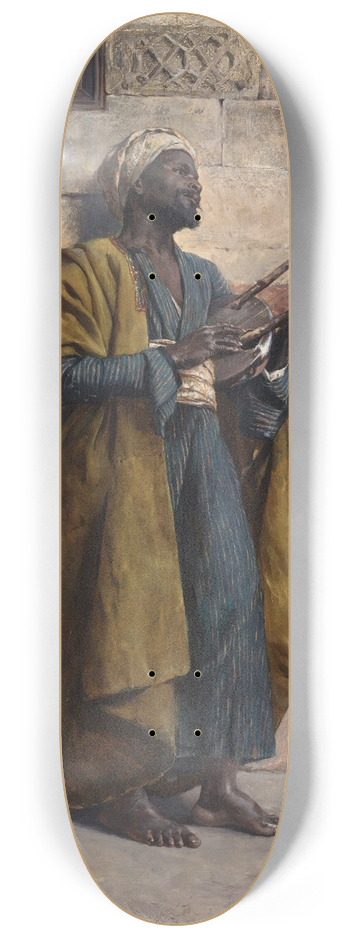 Rudolf Ernst - The Musician 8.25 inch art skate deck