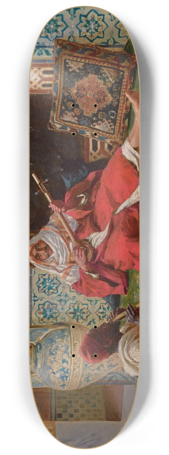 Rudolf Ernst - The Musicians 8.25 inch art skate deck
