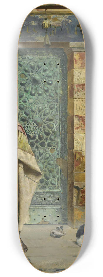 Rudolf Ernst - The Nubian Guard 8.25 inch art skate deck