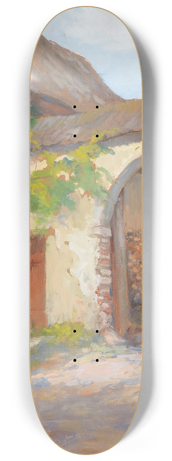 Rudolf Kierner - Bauernhaus in Ardagger 8.25 inch art skate deck