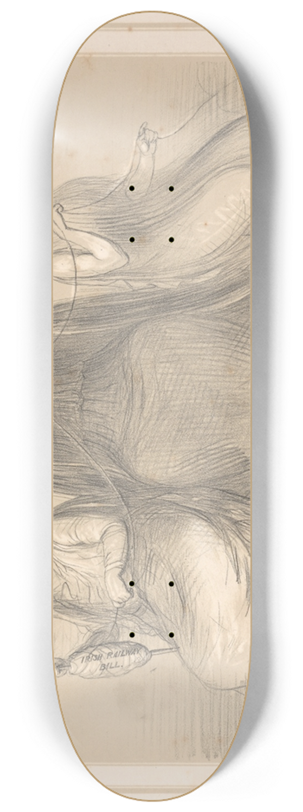 John Doyle - The Fates 8.25 inch art skate deck