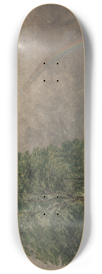 John Dunthorne - The Rainbow, near Salisbury 8.25 inch art skate deck