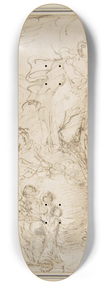 Salvator Rosa - An Apparition 8.25 inch art skate deck