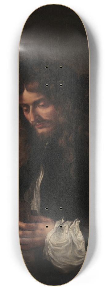 Salvator Rosa - Self-Portrait 8.25 inch art skate deck