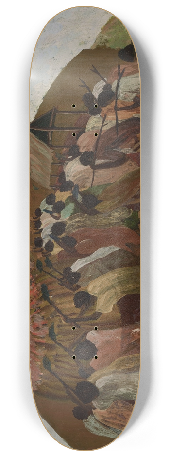 Sam Ntiro - Hut onFire 8.25 inch art skate deck