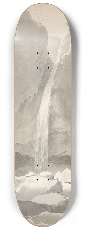 Samuel Davis - A Waterfall 8.25 inch art skate deck