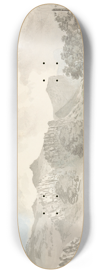 Samuel Davis - In India, on the March 8.25 inch art skate deck