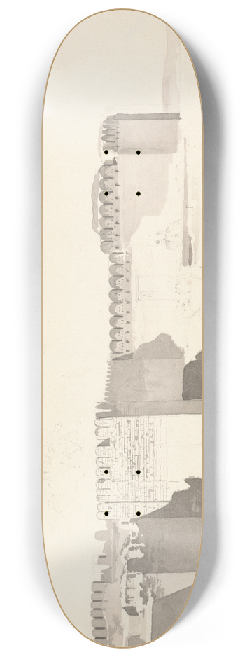 Samuel Davis - The North Gate at Tansin 8.25 inch art skate deck